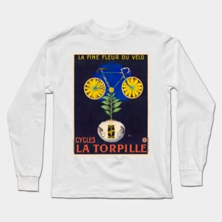 Cycles La Torpille Vintage Poster 1923 Long Sleeve T-Shirt